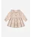 Quincy Mae Ruffle Collar Button Dress - Pink Blossom