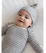 Quincy Mae Knotted Baby Gown & Hat Set
