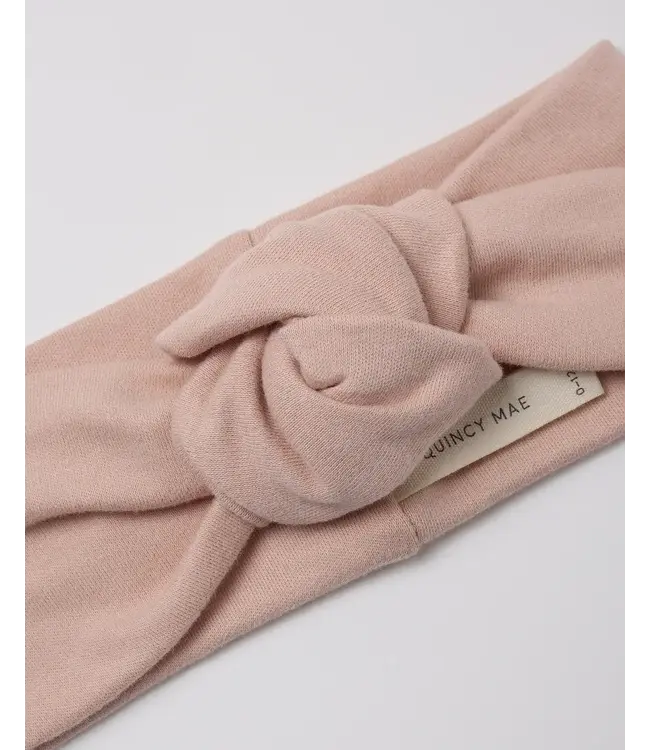 Quincy Mae Knotted Headband - Dusty Rose