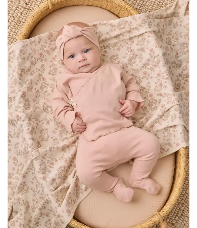 Quincy Mae Knotted Headband - Dusty Rose