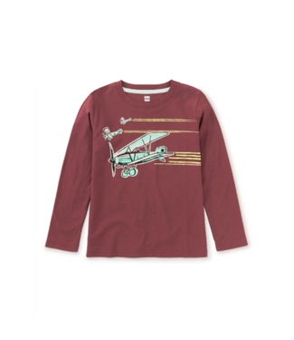 Tea Collection Airplane Trio Graphic Tee