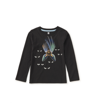 Tea Collection Glowing Bats Double Sided Tee