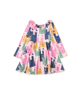 Tea Collection Ruffle Collar Dress - Dover Castles