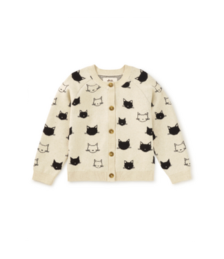 Tea Collection Turkish Cats Cardigan