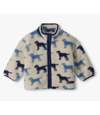 Hatley Sherpa Baby Jacket - Lab Silhouette