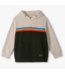 Hatley Colorblock Pullover Hoodie - Oatmeal