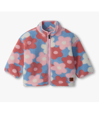 Hatley Sherpa Jacket - Big Flowers