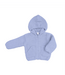 Angel Dear Chenille Hooded Jacket Dusty Blue