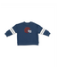 Angel Dear Football Helmets - Drop Sleeve Sweatshirt