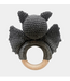 Blueberry Hill Rattle Teether, Bat
