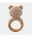 Blueberry Hill Crochet Bear Rattle