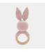 Blueberry Hill Crochet Bunny Rattle - Pink