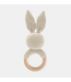 Blueberry Hill Crochet Bunny Rattle - Cream