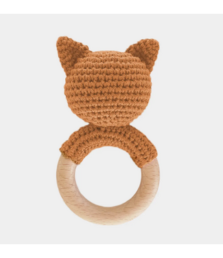 Blueberry Hill Crochet Fox Rattle