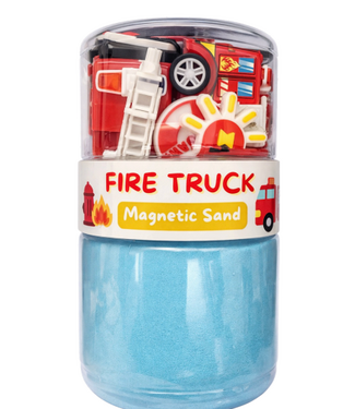 Play Playdough PlayDough: Fire Truck Magnetic Sand