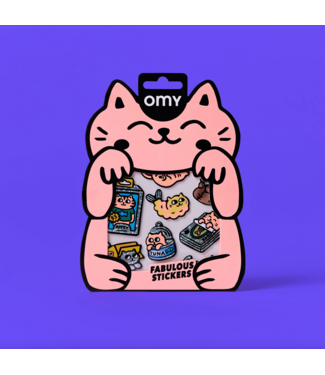 OMY Sticker Big Kitty