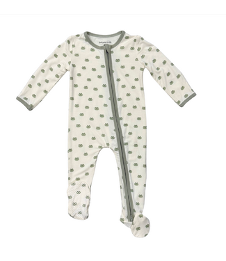 BabySprouts Footie Romper - Mini Frogs