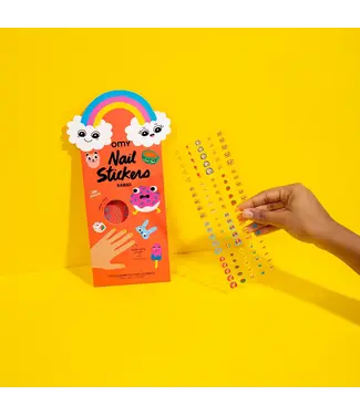 OMY 200 Kawaii Nail Stickers