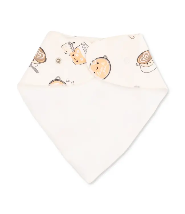 Angel Dear Bandana Bib - Latte
