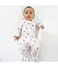 Angel Dear Mini Football Hearts - 2 Way Zipper Footie