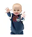 Angel Dear Football Helmets - Drop Sleeve Sweatshirt