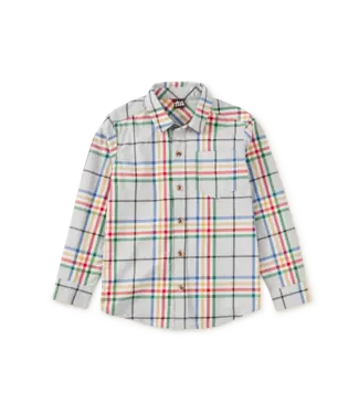 Tea Collection Piccadilly Plaid Button Up Shirt
