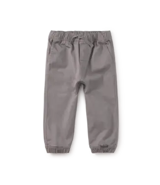 Tea Collection Woven Baby Joggers. - Graphite