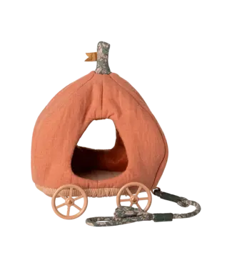 Maileg Pumpkin Carriage, Mouse