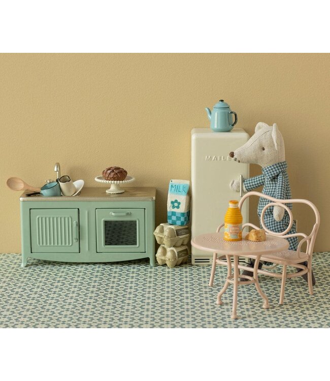 Maileg Mouse Cafe Set - Pale Pink