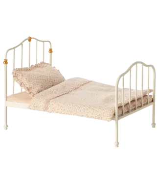 Maileg Bed, Mouse - Off white
