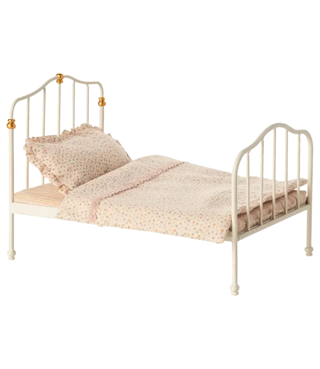 Maileg Bed, Mouse - Off white