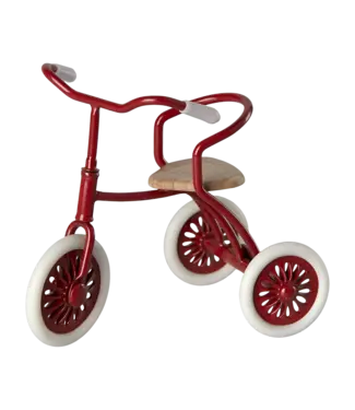 Maileg Abri à Tricycle, Mouse - Red