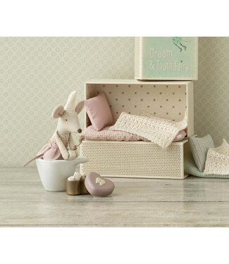 Maileg Tooth Fairy Mouse, Little Sister in Matchbox