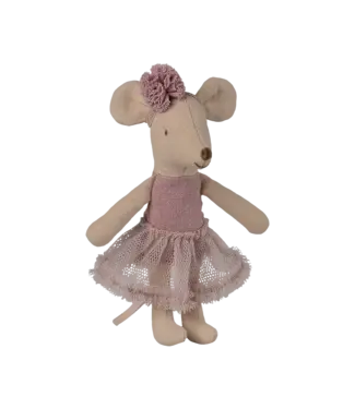 Maileg Ballerina Mouse, Little sister - Heather