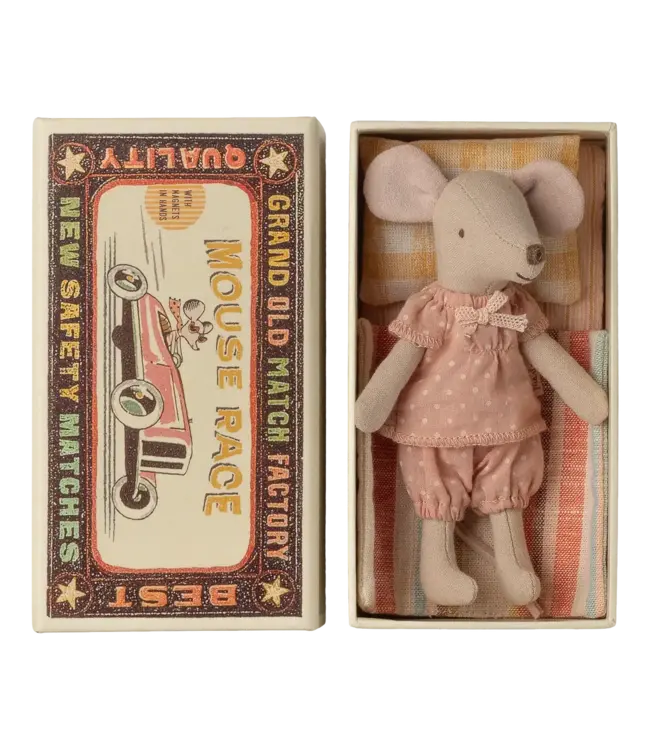 Maileg Big Sister Mouse in Matchbox