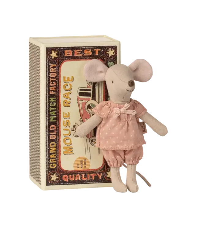 Maileg Big Sister Mouse in Matchbox