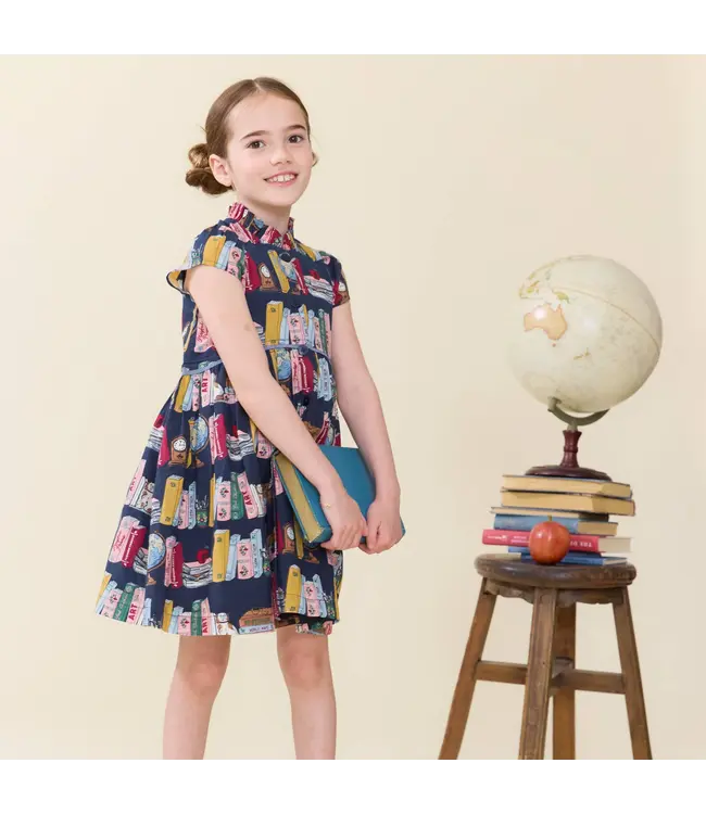 Pink Chicken Fatima Dress - Bookshelf