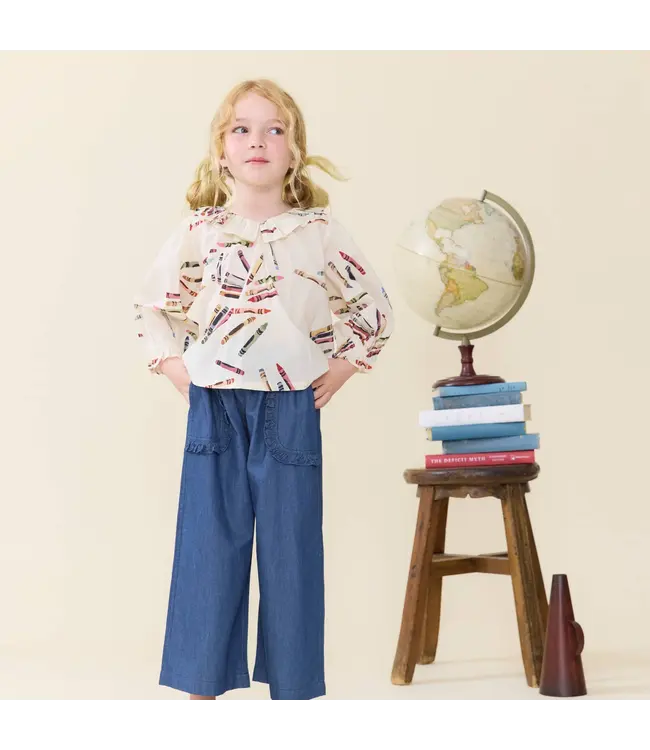 Pink Chicken Amara Top  - Tossed Crayons