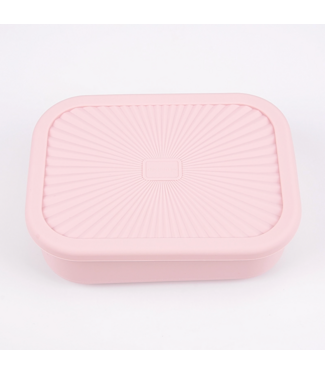 Three Little TOts Silicone Bento Box - Ballet Pink