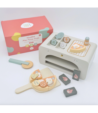 OmaOmaOma! Wooden Pizza Oven Set