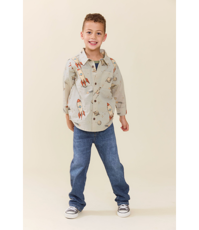 Pink Chicken Jack Shirt Long Sleeve