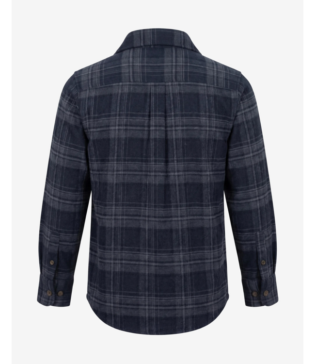 Appaman Flannel Shirt - Dark Navy Plaid