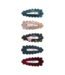 Mimi & Lula Blackberry Scalloped Mini Hair Clips