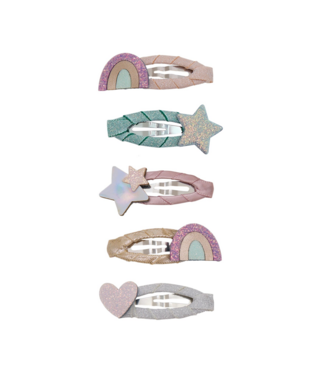 Mimi & Lula Rainbow Mini Hair Clips