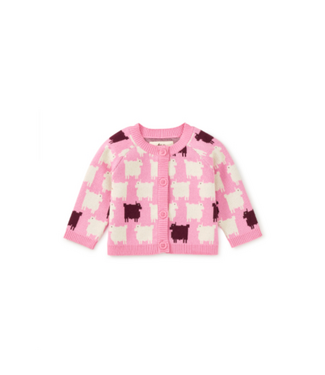 Tea Collection Baa Baa Black Sheep Cardigan