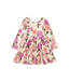 Tea Collection Baby Printed Ballet Dress - English Dahlia