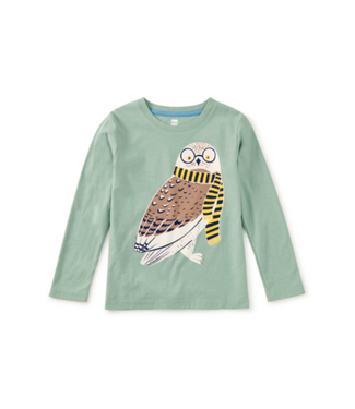 Tea Collection Baby Oxford Owl Graphic Tee