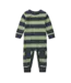 Tea Collection Stripe Knee Patch Baby Romper - Indigo