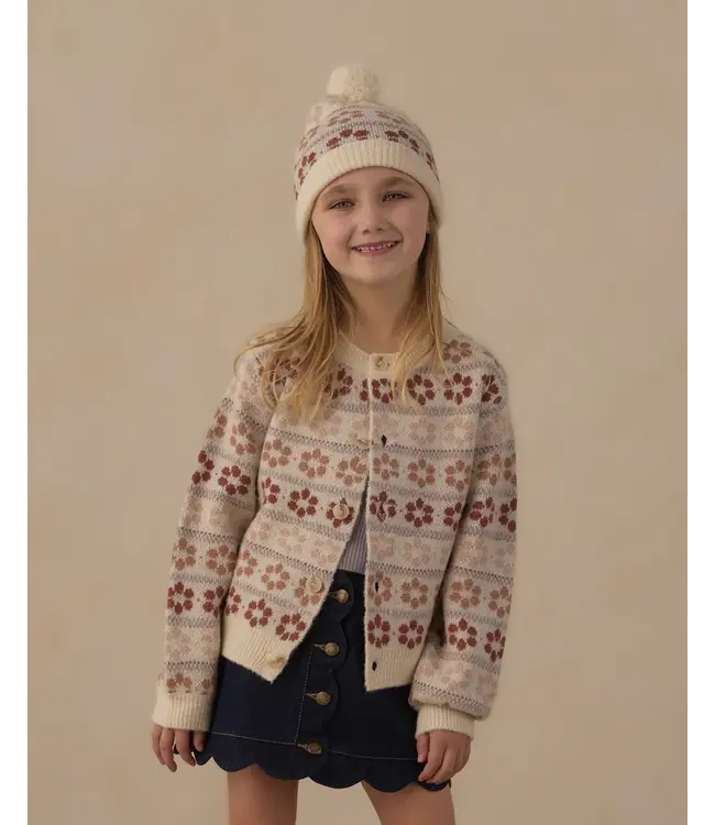 Rylee & Cru Cheyenne Cardigan - Flower Fair Isle