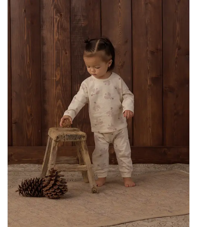 Rylee & Cru Baby Long Sleeve Set - Sparrows